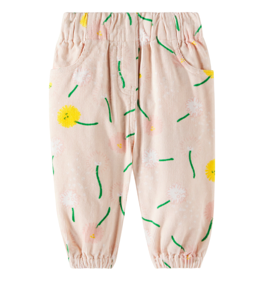 Baby printed cotton sweatpants